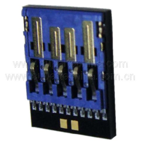 Micro UDP USB3.0黑胶体U盘芯片-S1A-8906C