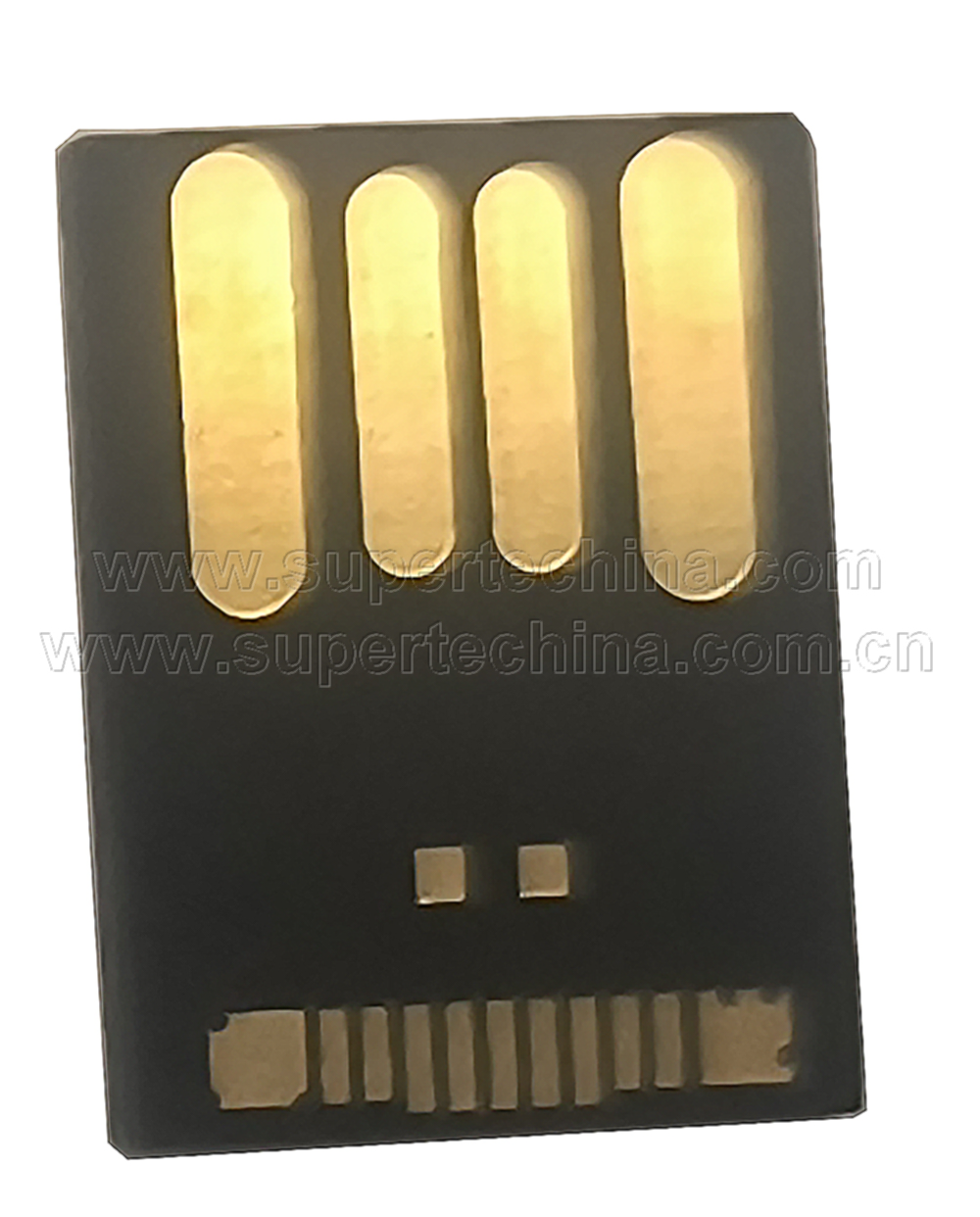 工业常规Micro UDP黑胶体U盘芯片带OTG金手指 (S1A-9108C-A-IR)