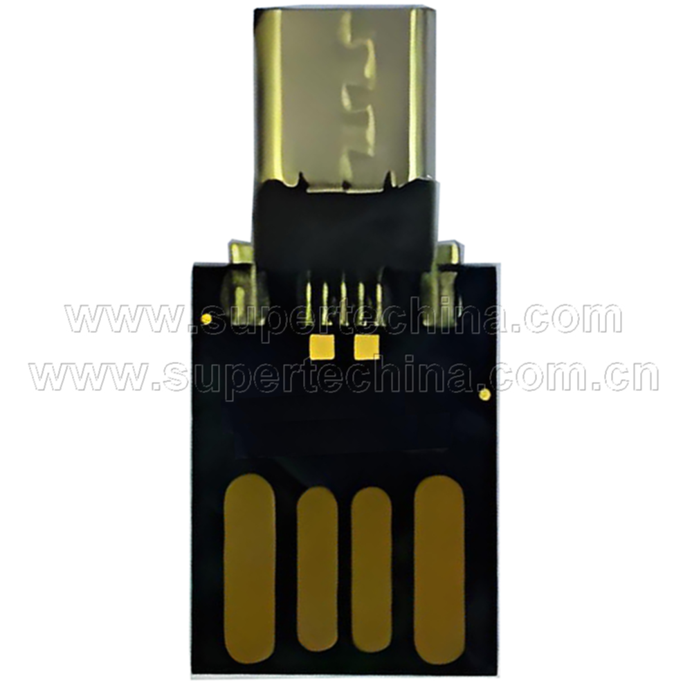 手机Micro UDP黑胶体OTGU盘-S1A-9105C-IR